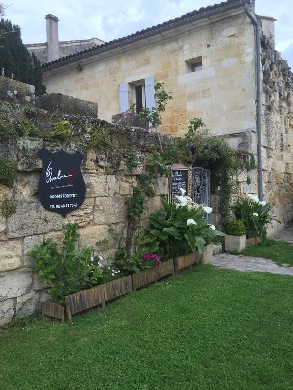 Les Chambres D'Ovaline Saint-Émilion Eksteriør billede